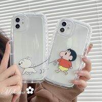 Mrhaha เคสกันกระแทกสบู่แฟชั่นสำหรับ Vivo Y36 V27e Y20 Y21 Y16 Y19 Y17 Y22 Y15s V25 Y50 Y30 Y51 Y95 Y02 Y02s Y15A สุนัขเดินเล่นการ์ตูนเครยอนน่ารักฝาครอบป้องกันซิลิโคนเคสโทรศัพท์แบบใสคู่ที่สวยงาม