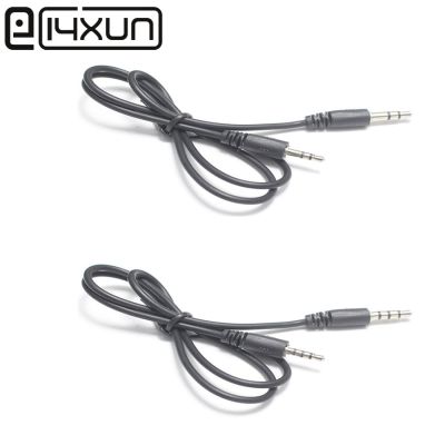 EClyxun 1ชิ้นใหม่สเตอริโอ2.5มม. ถึง3.5มม. 3/4ขั้วเสียบชุดหูฟังหูฟังผู้ชายรถยนต์ AUX สายแจ็ค MP3สำหรับ MP3 MP4หูฟัง