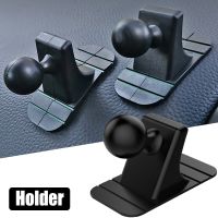 Portable Car Phone Holder 17mm Ball Head Base Auto Air Vent Stand Dashboard Mount Suction Base Anti-skid Bracket Car Accessories Car Mounts