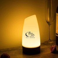 Qingba Table Lamp LED Rechargeable Desktop Lamp Atmosphere Lamp Creative Bar Night Lamp Deck Lamp Service Bar Lamp 【SEP】