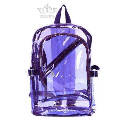 Backpack Shoulder School Sports Women Book Transparent Uni Mini Hobo Satchel Kids Plastic