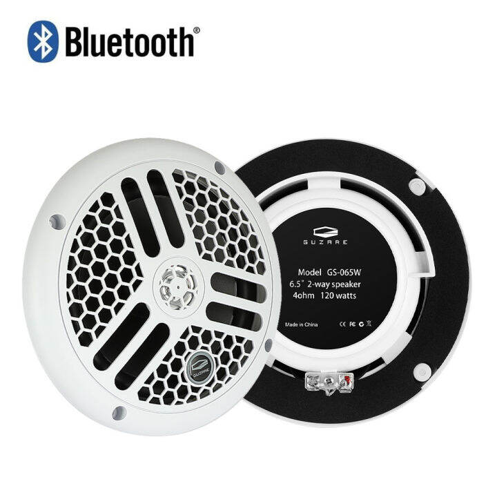 240Watts 6.5inch Marine Bluetooth Speakers Waterproof Boat Speakers For