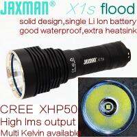 Jaxman สวิตช์ท้าย X1s,XHP50เหยียบ/XHP50.2 26650/18650ไฟฉาย LED ยุทธวิธี flashlight