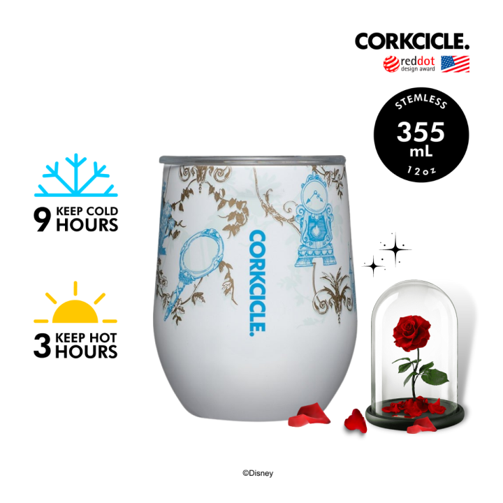 CORKCICLE แก้วสแตนเลส เก็บความเย็นได้นาน 9 ชม. เก็บความร้อนได้ 3 ชม.