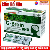 Cốm Bổ Não Dinh Dưỡng Nutrivin IQ G- Brain DHA Hỗ Trợ Phát Triển Não Bộ Và Thị Lực, Tăng Cường Trí Tuệ , Tăng Khả Năng Ghi Nhớ, Nâng Cao Hệ Miễn Dịch,-hộp 20 gói