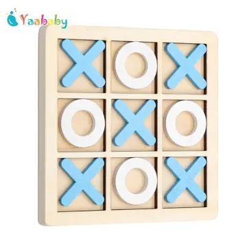 Tic Tac Toe Board Game 5.91 x 5.91 Tic Tac Toe Table Game Resin