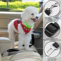 Pet Dog Cat Car Seat Belt Safety Adjustable Vehicle Harness Collar Seatbelt Leash for Small Medium Dogs Travel Clip Pet Supplies