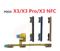 ปุ่มเปิดปิดเครื่องโค้งสำหรับ POCO X3 Pro NFC เปิดปุ่มปรับระดับเสียง