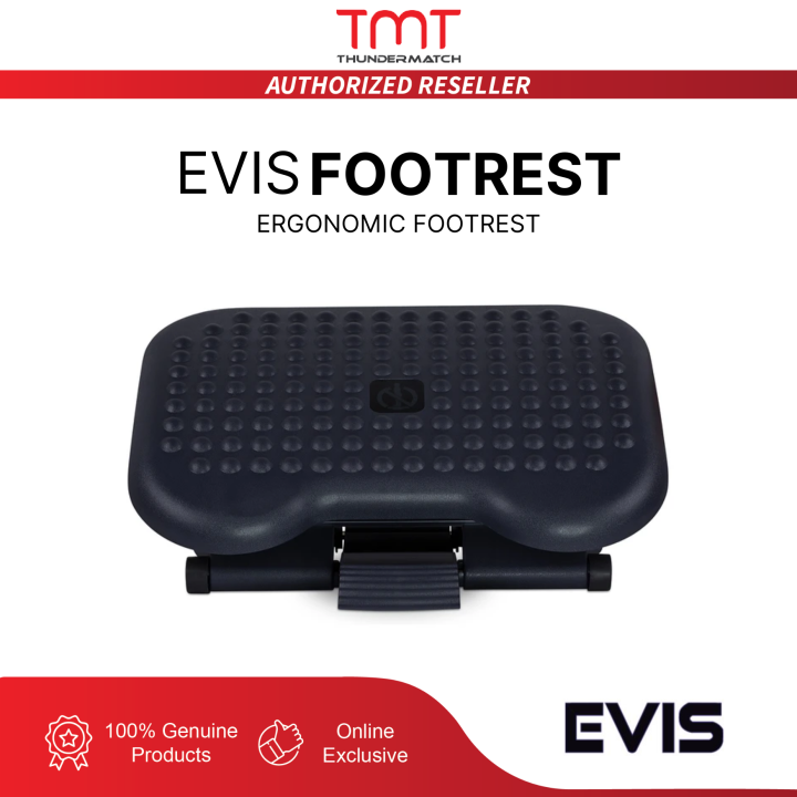 EVIS Ergonomic Footrest Lazada