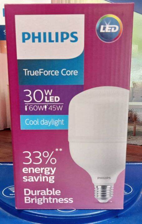 philips-หลอดแอลอีดี-หลอด-hiwatt-30w-e27-led-ฟิลลิป์-เดย์ไลท์แสงขาว-trueforce-highbay-led