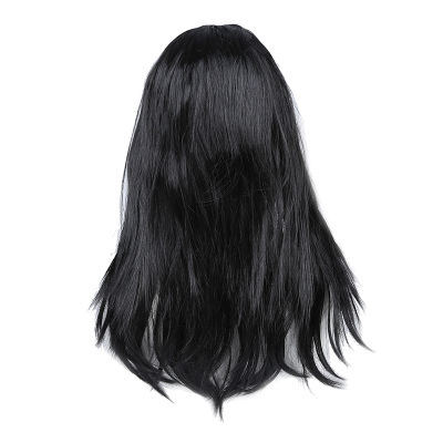 Pink Memory Black Stylish Women Long Straight Wigs Dress Cosplay Costume Party Wig
