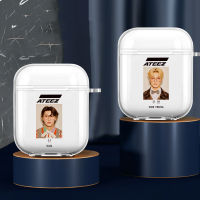 ATEEZ HongJoong SeongHWA สำหรับ Apple Airpods Pro สติกเกอร์บลูทูธกรณีหูฟังอุปกรณ์เสริมสำหรับ Apple Airpods 1 2 กรณี-Chenjin598