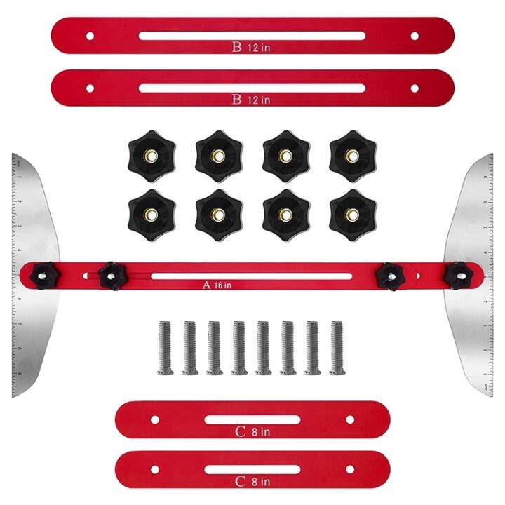 Stair Tread Template Tool, Stainless Steel Stair Measurement and ...