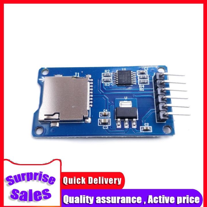 Micro Sd Card Mini Tf Card Reader Module Spi Interfaces With Level Converter Chip For Arduino 1120