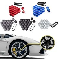 【CW】 20PCS/Set 17mm/19mm/21mm  Car Caps Protector Cover Anti-Rust Cap Plastic Tire Screw Bolts