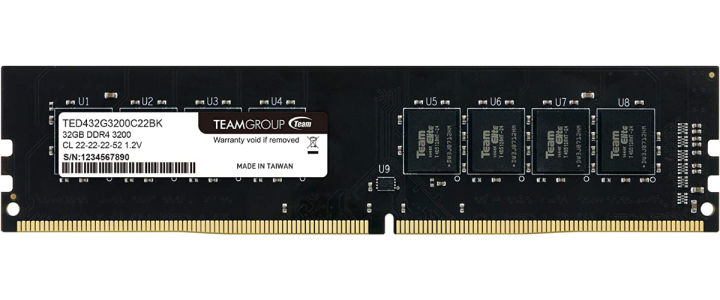 TEAMGROUP Elite DDR4 32GB Single (1 x 32GB) 3200MHz (PC4-25600