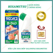 Dầu Lăn Xoa Bóp Salonpas Hisamitsu Nội Địa Nhật 85ml