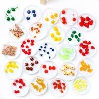 【CW】 20pc Fruit Supplies Filler Lizun Clay Fake Dessert Accessories Charms Additives