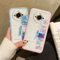 เคสป้องกันกล้องสำหรับ Realme11 2023ลายการ์ตูนน่ารักหมีซิลิโคนนิ่ม Realme เคสโทรศัพท์แบบใส11/11 Pro/ 11 Pro + ฝาหลังกันกระแทก Realme 11Pro บวก