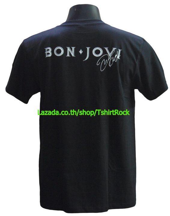 เสื้อวง-bon-jovi-บอน-โจวี-ไซส์ยุโรป-เสื้อยืดวงดนตรีร็อค-เสื้อร็อค-bji805-ลายเต็มเกือบovp