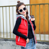 NEEDBO Women Vest Jackets Winter Outerwear Tops Plus Size Women Sleeveless Jacket Autumn Female Vest Windproof Warm Waistcoat