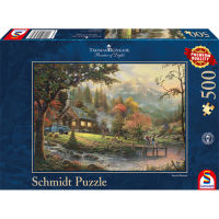 [สินค้าพรีออเดอร์] Schmidt Thomas Kinkade jigsaw puzzle จิ๊กซอว์นำเข้า 500 ชิ้น