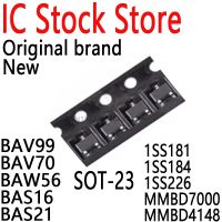 、‘】【’ 10PCS SMD High Speed Switching Diode SOT-23 (BAV99 BAV70 BAW56 BAS16 BAS21 1SS181 1SS184 1SS226 MMBD7000 MMBD4148)