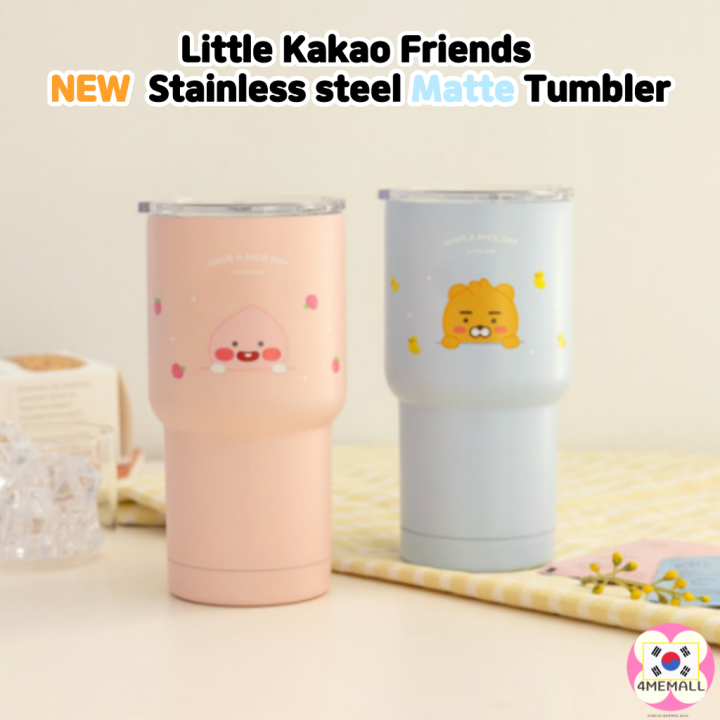 Kakao Friends New Little Kakao Friends Stainless Steel Matte Tumbler 600ml Water Bottle T Mug 4339