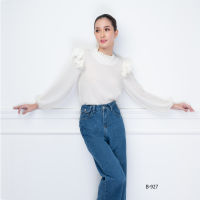 VERONIQA Blouse AM-B927 by AMILA โคโม่แฟนซี แขนยาว IGPU22-8