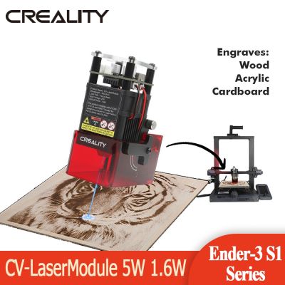 【jw】♂☃  CREALITY CV-Laser Module Ender-3 S1/S1 Pro/Ender-3 1.6W /5W 24V Precise Focusing Safety Protection Printer Parts