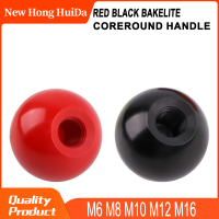 M8 M10 M12 M16สีแดงสีดำ Bakelite Core เส้นผ่านศูนย์กลาง Bakelite Ball Lever Knob เครื่องมือเปลี่ยนรอบจับ Sae