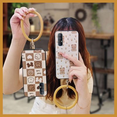 simple couple Phone Case For OPPO Reno3 Pro/Find X2 Neo funny trend ring personality liquid silicone Cartoon cartoon