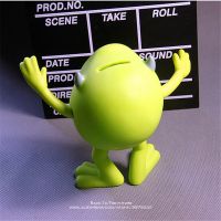 Monsters University Mike Wazowski Mr Q money pot 13cm Action Figure Anime Mini Decoration Collection Figurine Toy model