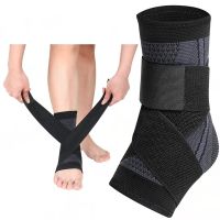 ✣✵✢ Ankle Brace Compression Sleeve with Adjustable Strap Arch Support Foot Stabilizer Wrap for Plantar Fasciitis Achilles Tendonitis