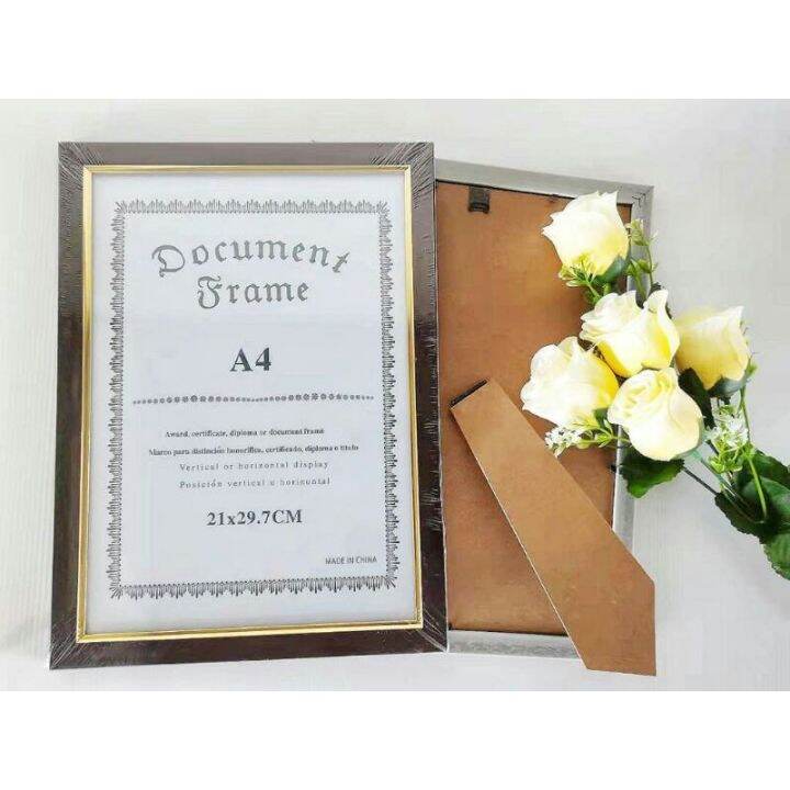 A4 certificate frame with stand /A4 sijil frame with stand/(a4011