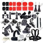 Bộ phụ kiện GOPRO, SJCAM 43 in 1 + có HỘP ĐỰNG cao cấp + FREE 1 phao nổi