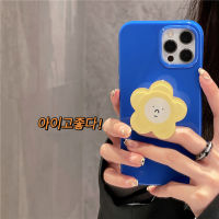 Ins Wind Creative Mobile Phone Holder Mobile Phone Case for 14promax 13 12 11 Anti-drop Tpu Soft Shell Cover