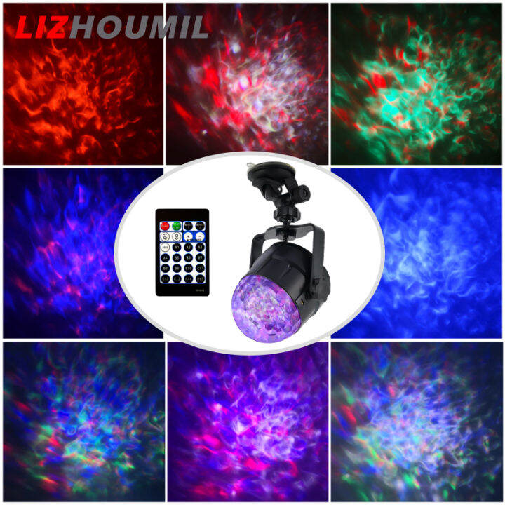 ไฟเครื่องฉายรูปดาว-lizhoumil-15สี8ระดับโหมดหรี่แสงโคมไฟลูกบอล-led-ดิสโก้-usb-ตกแต่งไฟสำหรับบ้านกลางคืน