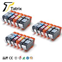 Tatrix for Canon PGI520 CLI521 for Canon Ink Cartridge Replace for Canon PIXMA IP3600 IP4700 MP550 MP640 MP980 MP990 Printer