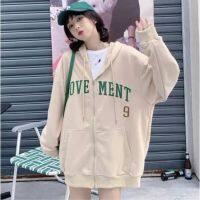 COD Movement ZIPPER SWEATER เสื้อฮู้ดดี้ ขนแกะ สําหรับผู้หญิง 2022 - Aesthetic Womens HOODIE