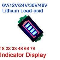 จอแสดงผลตัวทดสอบมิเตอร์โมดูลอินดิเคเตอร์ตะกั่วกรดลิเธียม6V 12V 24V 36V 48V