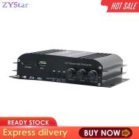 ZYStar S-269เครื่องขยายเสียงเครื่องเสียงสตอริโอดิจิตอล12 V จอแสดงผลแอลอีดีสำหรับลำโพงสำหรับที่บ้านปาร์ตี้