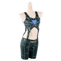 In Stock JoJo‘s Bizarre Adventure Jolyne Cujoh Cosplay Costume Outfits Halloween Carnival Suit