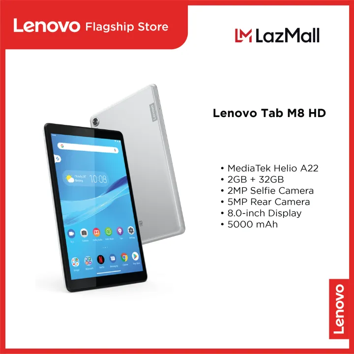 Lenovo Tab M8 HD (2nd Gen) ZA5H0035PH | MediaTek Helio A22 | Integrated IMG PowerVR GE- Lenovo Tab M8 HD (2nd Gen) ZA5H0035PH | MediaTek Helio A22 | Integrated IMG PowerVR GE-