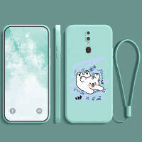 เคสoppof11 ยางนิ่ม กันกระแทก กันน้ำ กันลื่น ฝาหลัง คลุมเต็มขอบ ไม่เบียด ฟิล์มมือถือ เคสใส่เลนส์ ลายการ์ตูนน่ารัก