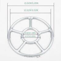ขาตั้งเตาเหล็กหล่อไม่ลื่นสามขาสำหรับกระทะก้นลึกช่วงทำอาหารที่วางกะทะเตาวางแท่นชั้นวางหม้อต้มนมที่วางตะแกรงแก๊สอเนกประสงค์