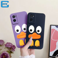 สำหรับ OPPO A36 / OPPO A74 / OPPO A76 / OPPO A95 / OPPO A96 / Realme 9i ปลอกคู่มือ3D สเตอริโอการ์ตูนน่ารัก DIY โทรศัพท์กรณี