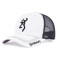 Topi Bordir รูปตัวอักษรหมวกเบสบอลสตรีระบายอากาศสำหรับผู้ชายหมวกเบสบอลบราวนิ่งผ้าฝ้ายฤดูร้อน