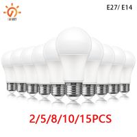 [Super bright bulb] 2-15ชิ้นหลอดไฟ Led โคมไฟ AE27 B22 AC220V แสงพลังงานจริง3วัตต์-20วัตต์3000พัน/4000พัน/6000พัน Super Bright อบอุ่นแสงสีขาว L Ampada สำหรับบ้าน