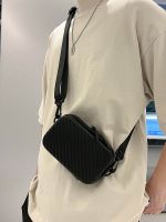 Summer New Shoulder Bag Mens Trendy Brand Crossbody Bag Mens Niche Personality Small Square Bag Box Bag Womens Mobile Phone Shoulder Bag 【OCT】